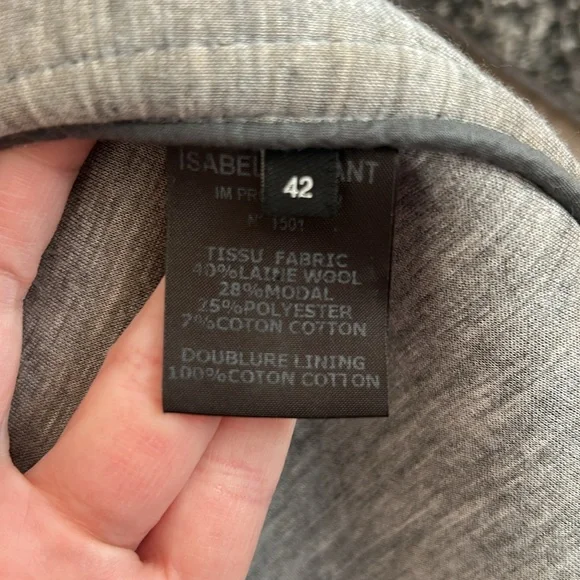 EUC Isabel Marant Wool Blend Coat - Picture 7 of 9